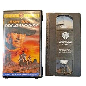 The Searchers RARE Promo Screening Special Edition VHS John Wayne Western